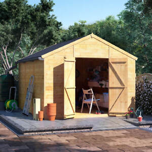 page 3 backyard - barn and utility - custom storage shed