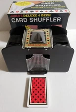 Vintage Jobar’s Automatic Deluxe 4 Deck Card Shuffler 