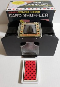 Vintage Jobar’s Automatic Deluxe 4 Deck Card Shuffler