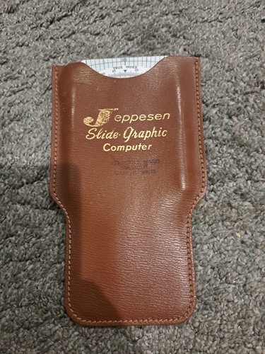 Vintage Jeppesen Slide Graphic Computer Model CSG-1A