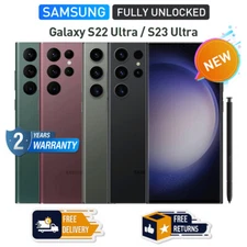 NEW SEALED SAMSUNG GALAXY S23 ULTRA/S22 ULTRA 5G FACTORY UNLOCKED ALL GSM+CDMA