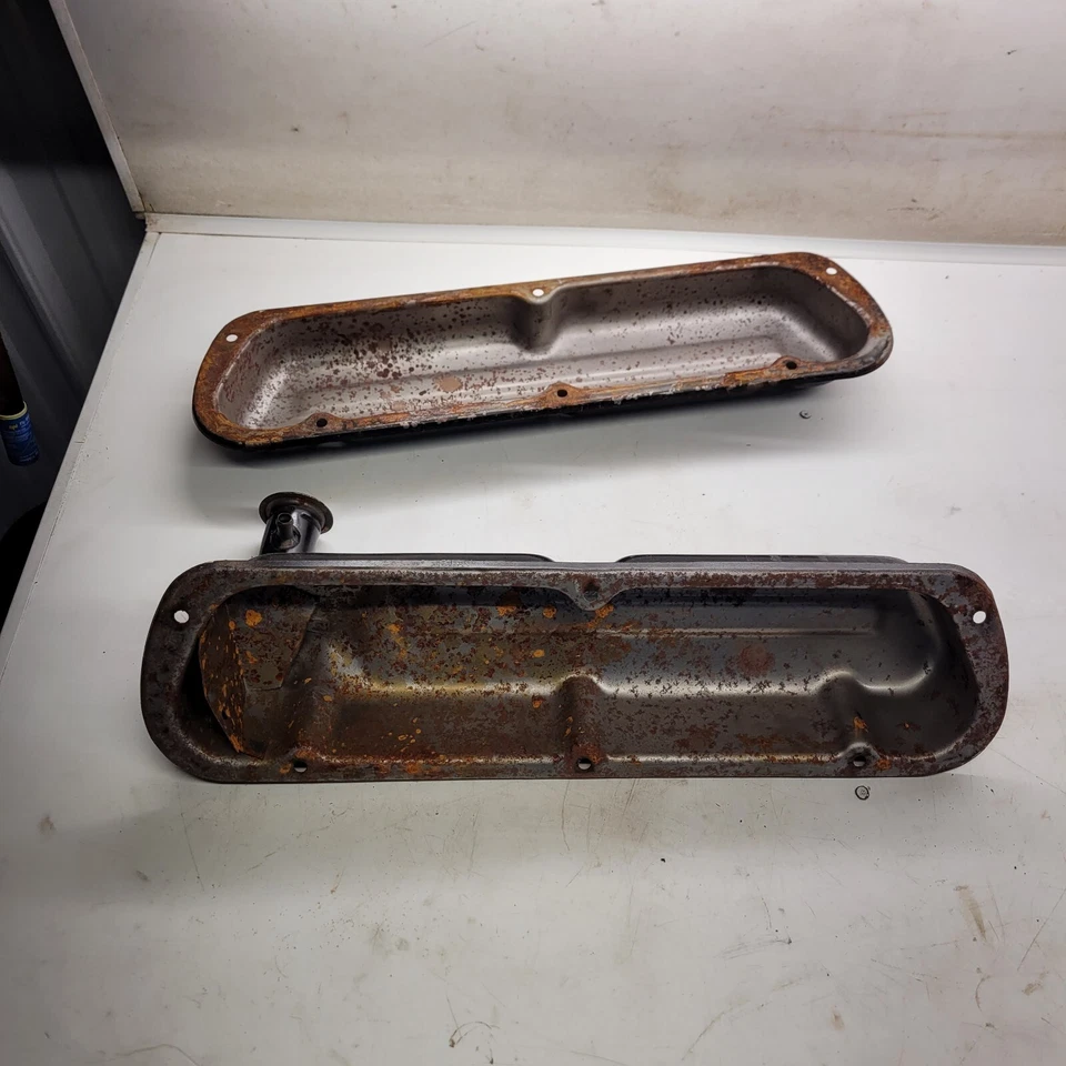 Juego de cubiertas de válvula V8 HO 5,0 L 302 1991 1992 1993 Thunderbird Cougar F150 bloque pequeño Foto 3 de 4