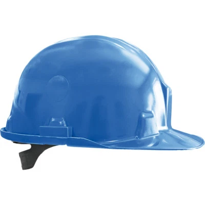 Helm Bauhelm Bauarbeiterhelm Schutzhelm Arbeitshelm Blau NEU TOP Gr. 53-61 EN397 - Bild 1 von 2