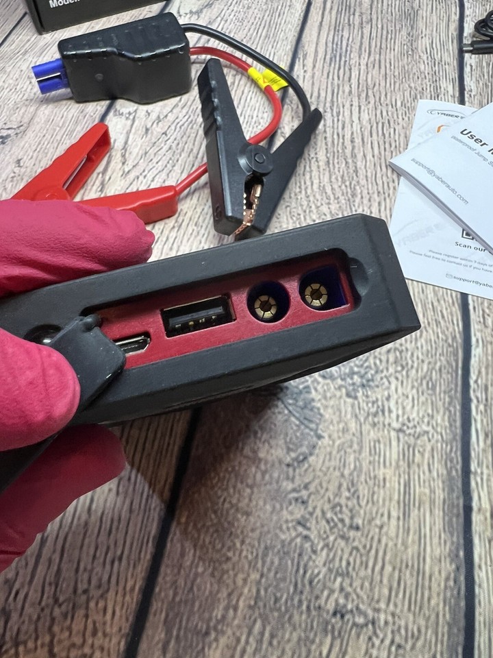 12V Car Jump Starter Pack Booster Battery Charger Emergency Power Bank