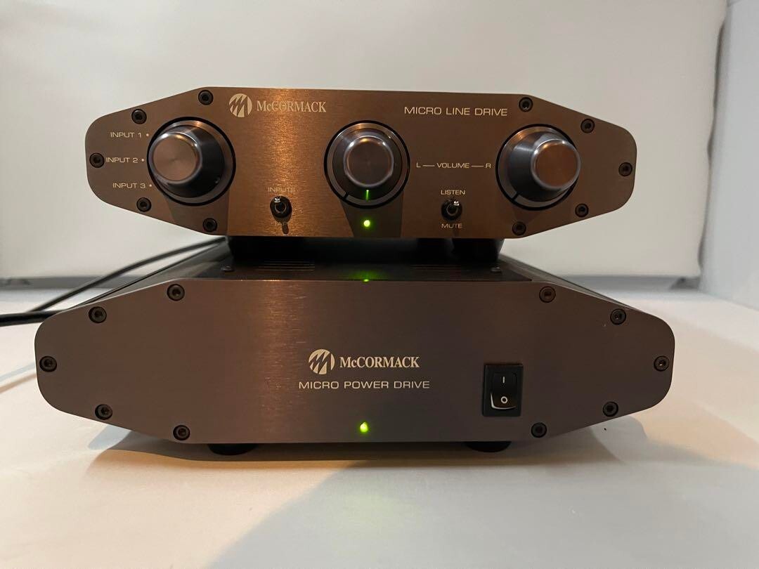McCORMACK Micro LineDrive & PowerDrive MLD-0443 MPA-0308 Amp