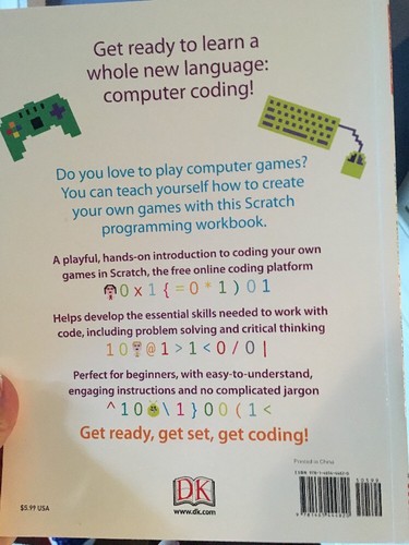 DK Workbooks: Coding in Scratch: BRAND NEW - Picture 3 of 4