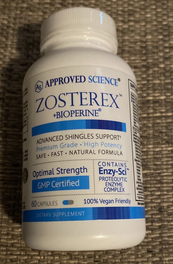 Approved Science Zosterex Shingles Support 60 CAPSULES EXP 4/2025 eBay