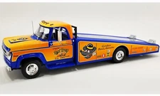 RAT TRAP 1970 DODGE D-300 VINTAGE RAMP TRUCK DRAG RACE ORANGE 1:18 ACME A1801907