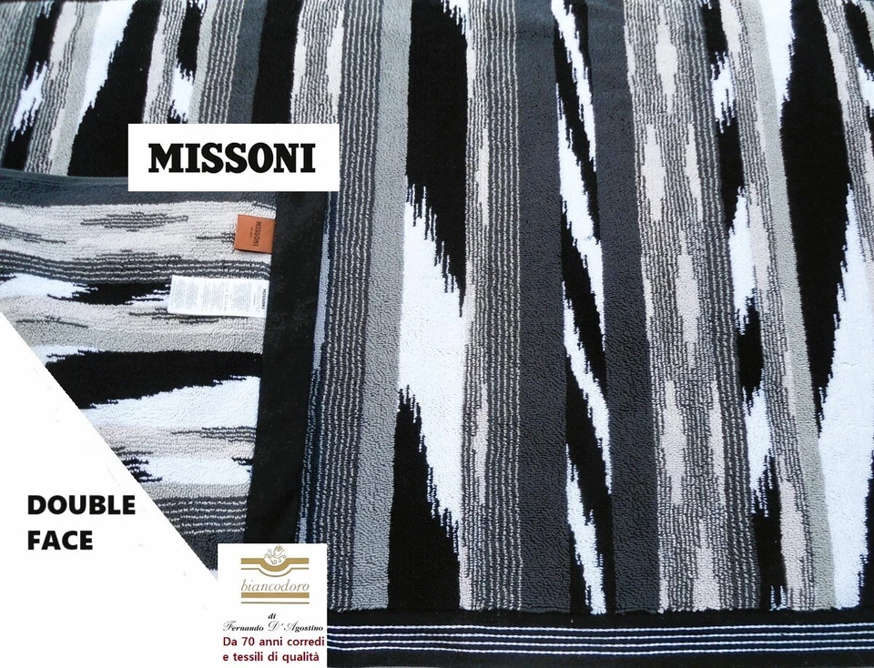Tapis Missoni Salle de Bain Cuisine'Entrée Ecc. Cm. 90 x 60, 100% Coton Double - Photo 4/4