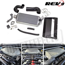 For 08-14 WRX GH EJ25 REV9 Turbo Top Mount Intercooler Kit Direct Bolt on 400hp+