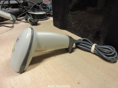 Symcode MJ-4209 USB 1D Hand Held Laser Barcode Scanner Reader White Weiss POS