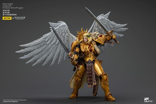 JoyToy Warhammer 40K/Horus Heresy Blood Angels Sanguinius Primarch 1/18 (UK) - Picture 9 of 15