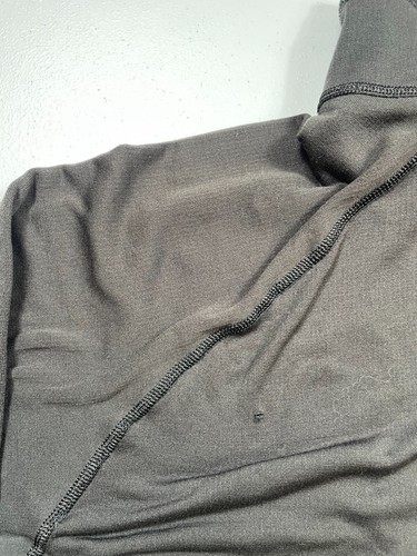 Vintage Patagonia R1 1/4 Zip Pullover Women's L Black Regulator Jacket 90s - Picture 8 of 11
