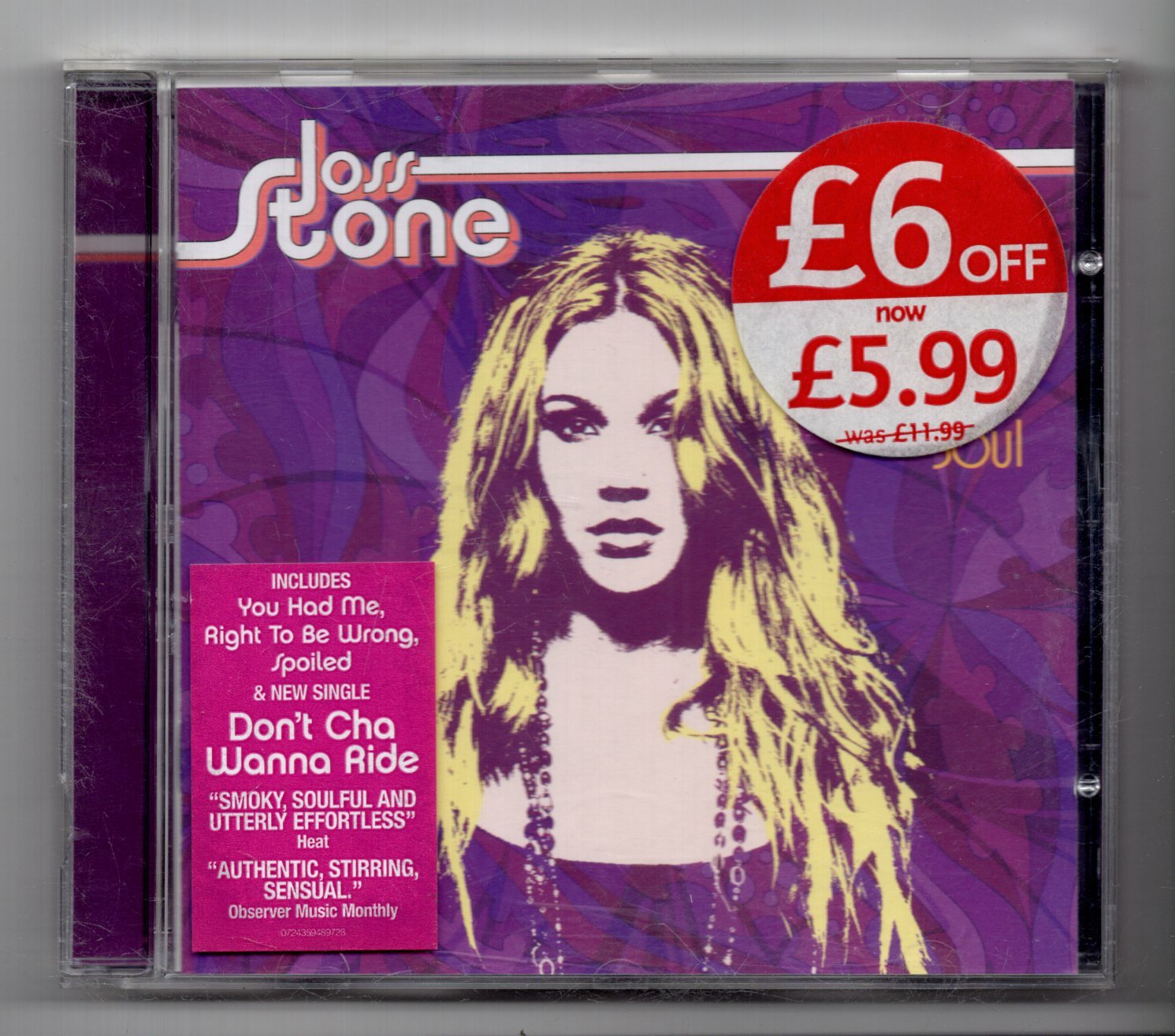 (KN181) Joss Stone, Mind Body & Soul - 2004 CD