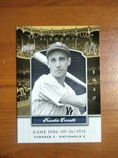 Frankie Crosetti 2008 Yankee Stadium Legacy Upper Deck #YSL1006