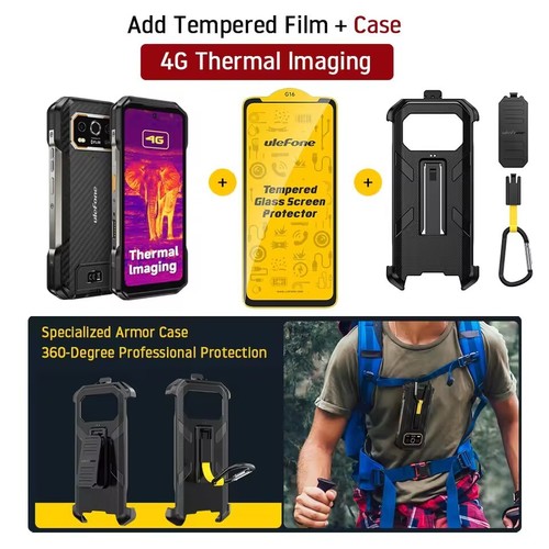 Ulefone Armor 27 Rugged Phone Night Vision 10600mAh 6.78'' Android 14 Helio G99 - 第 15/17 張圖片