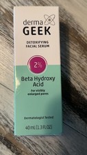 Derma Geek Detoxifying Facial Serum Beta Hydroxy Acid 2 , 1.3 FL OZ