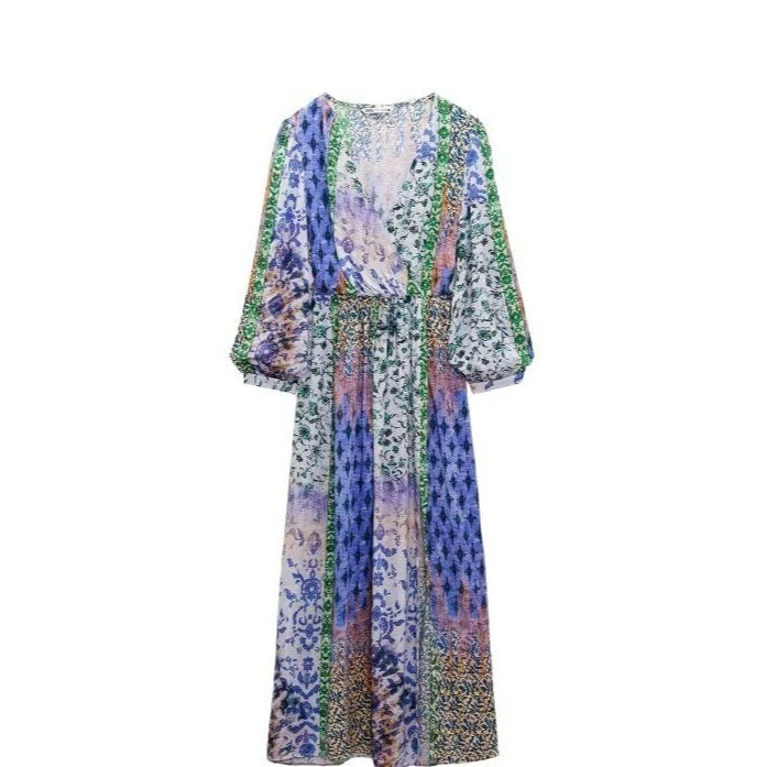 Zara clearance patch dress