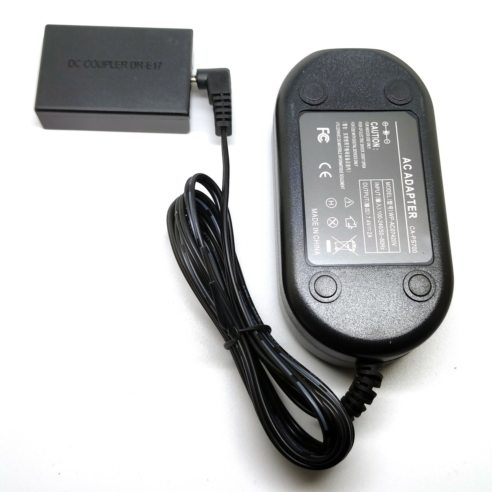 AC Power Supply Adapter For CANON EOS 200D EOS 200D II EOS Rebel SL2 Brand New