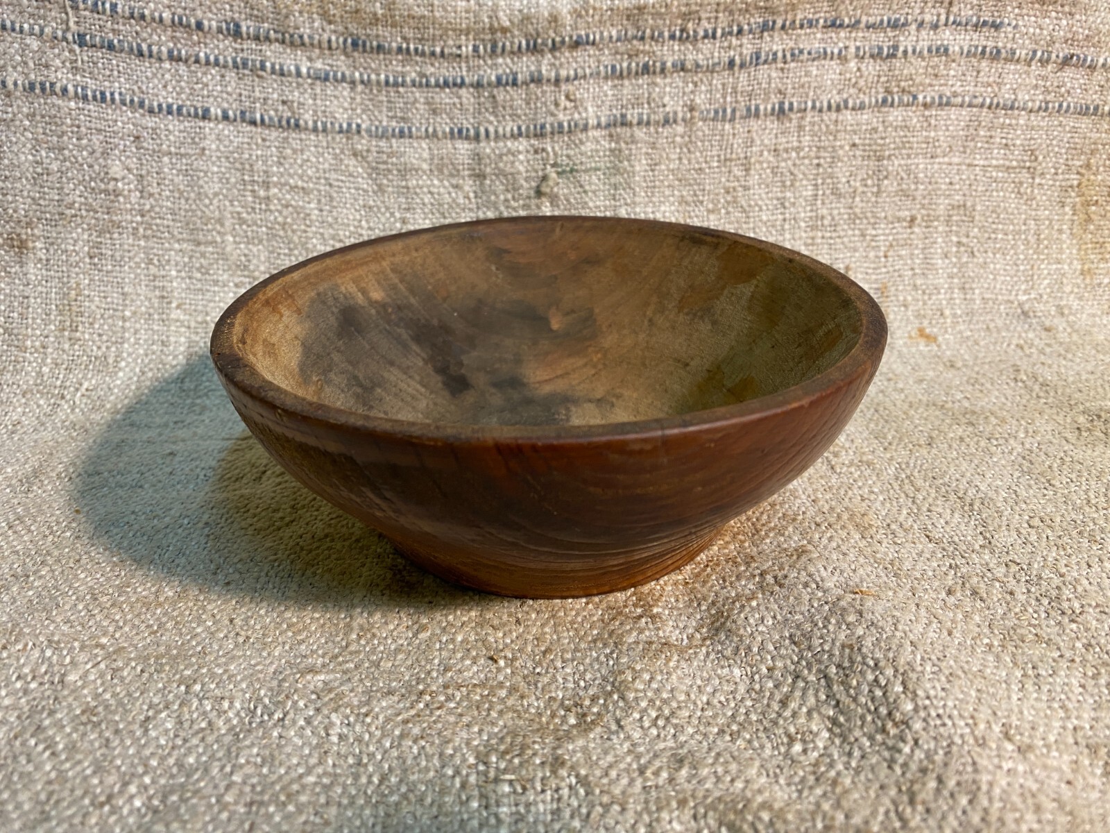 Antique vintage small wooden bowl, hand carved in Slovakia eBay