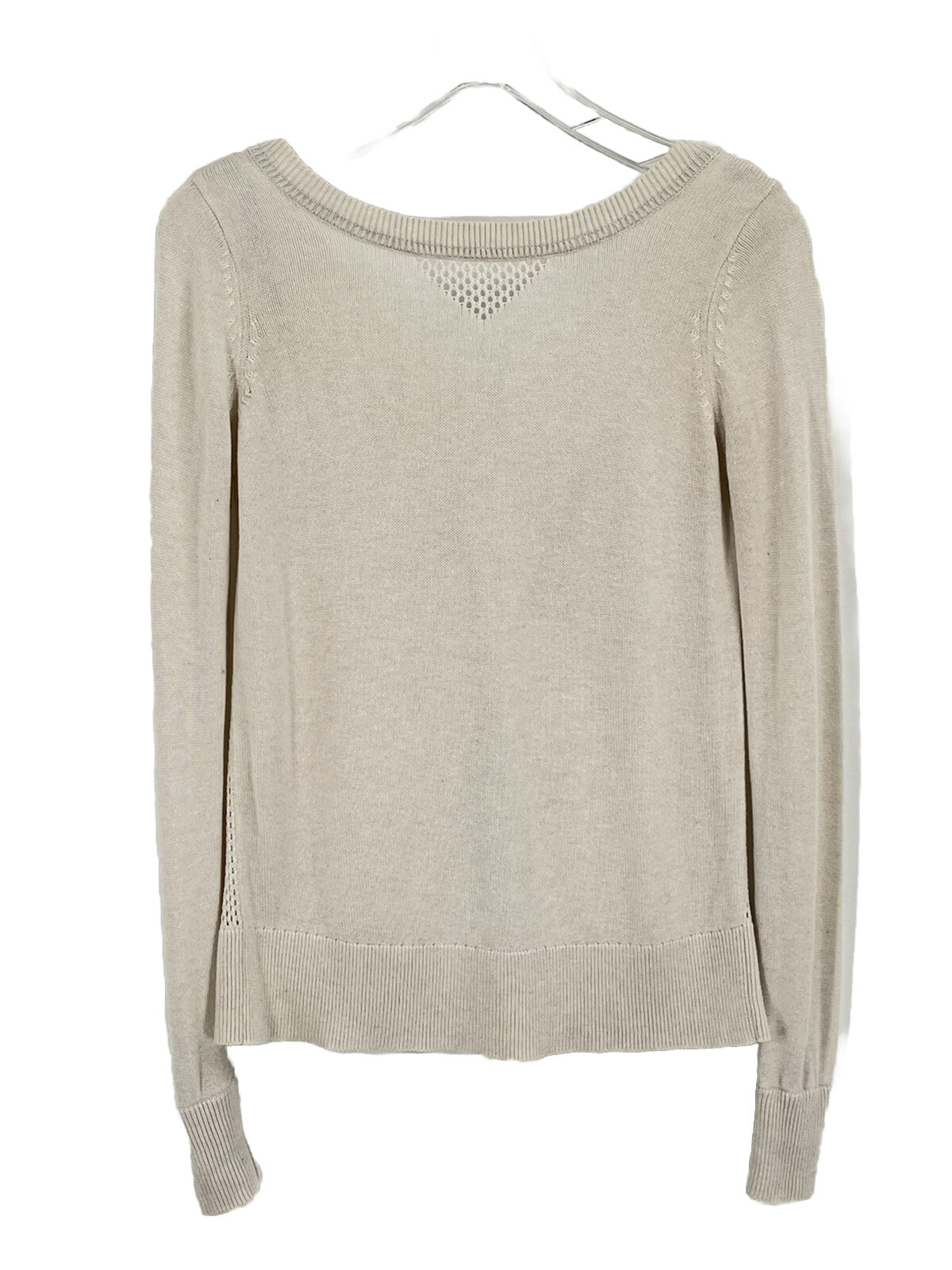 Lululemon Sunset Savasana Sweater White Cross Bac… - image 1