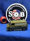 Hot Wheels Redlines 1974 Military Police Super Van 1:64 EX Cond Green Diecast