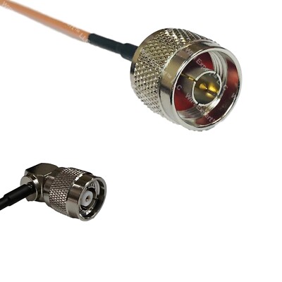 RG316 N MALE to RP-TNC Male Angle RF Cable Rapid-SHIP LOT
