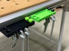 ToolCurve's Utility Tray Mini for Festool MFT/3 Table - Store Clamps & Benchdogs
