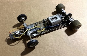 Vintage Inline F1 Indy Slot Car Roller.