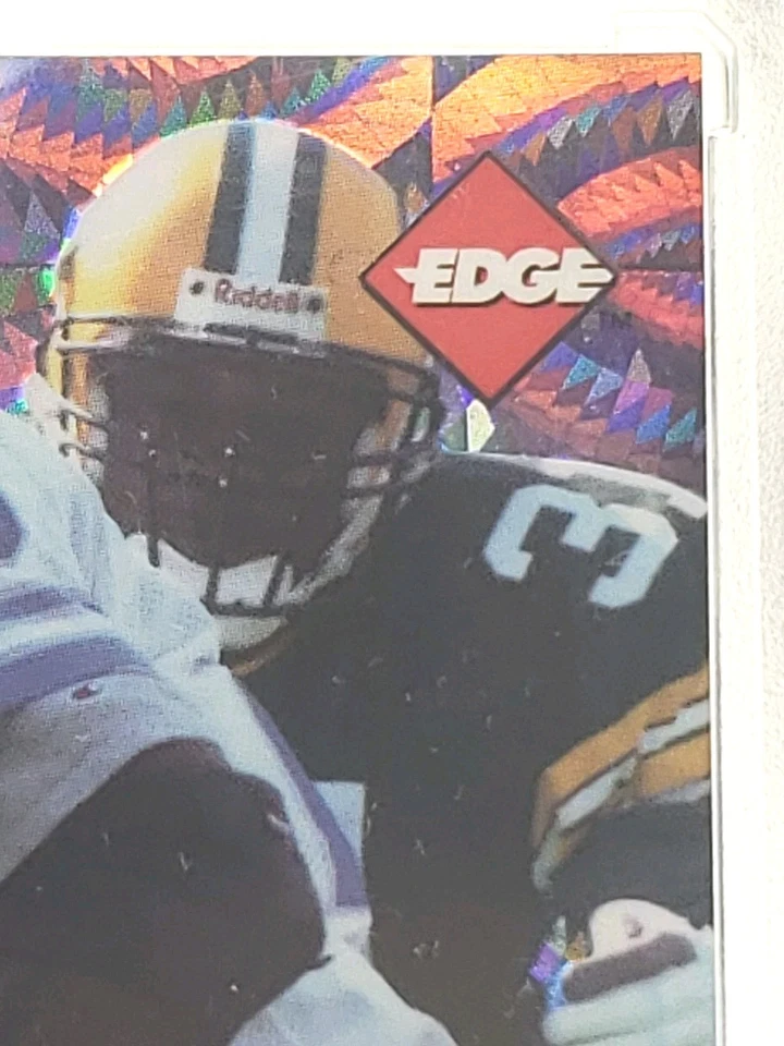 Collectors Edge Holofoil Ltd 1996 Barry Sanders #78 Detroit Lions/500 ¡Raro! Foto 4 de 4