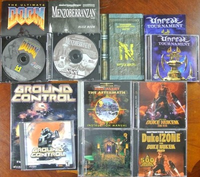 Computer CD Windows PC 95 98 2000 7 8 10 Video Games Apple Mac U PICK