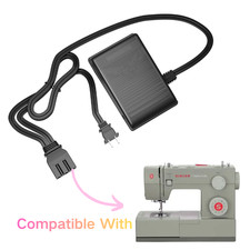 110V Foot Control Pedal Power For Singer Sewing Machine 5124, 5127, 5532