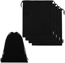 5 Piece Drawstring Headphone Travel Bag