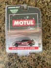 1/64 GREENLIGHT CHASE RAW MOTUL 2015 NISSAN SKYLINE GT-R R35