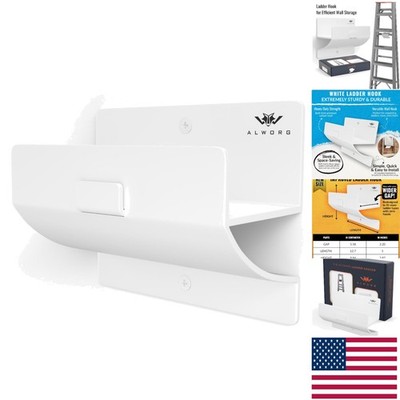 Heavy-Duty Wall Ladder Hook for Garage - Organize Tools & Ladders Easily