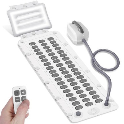 Crossing King Bubble Bath Mat Tub Spa Massager, Portable Spa Bubble Bath Massage