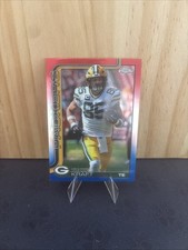 2025 Topps Chrome Football Tucker Kraft #108 Red White & Blue Refractor