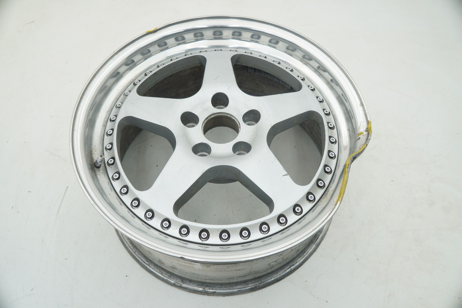 Rear 17X7" 5 Spoke Wheel Rim HRE Performance Wheels Ferrari Mondial 1985 *Note*