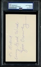 Jim Crowley Signed FOUR HORSEMAN Cut Notre Dame College FB HOFer PSA/DNA