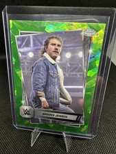 2025 Topps Chrome Sapphire WWE Brooks Jensen Green Ice Refractor /75 #169
