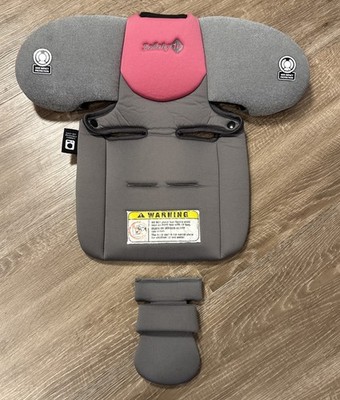 Safety 1st Grow & Go 3 in 1 Car Seat Replacement Pink Padded Back Seat Cover EUC