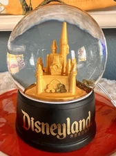 Disneyland Resort Exclusive 2024 Sleeping Beauty Castle Glass Snow Globe New
