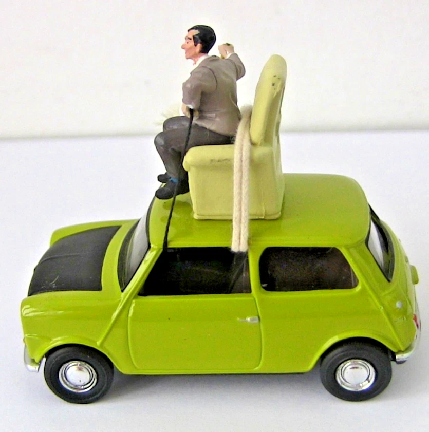 Corgi Mini - Modellauto Mini Cooper Mr. Bean Do it Yourself/ kleiner Defekt - Bild 3 von 4