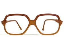 Vintage Zyloware Eyeglasses Frames Ombre Amber Geometric Full Rim 45-13-120