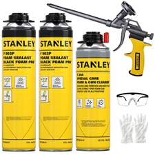 Stanley F903P Black Pro Gun Foam 24oz, 2 Pack - Gun Included Foam Set
