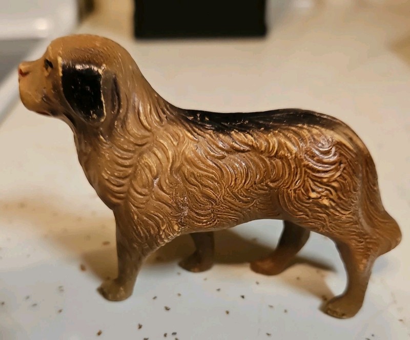 Vintage 1930's Celluloid St Bernard
