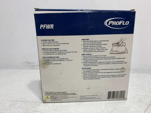 ProFlo PFWR Wax Ring 3" or 4" Waste Lines - Picture 3 of 8