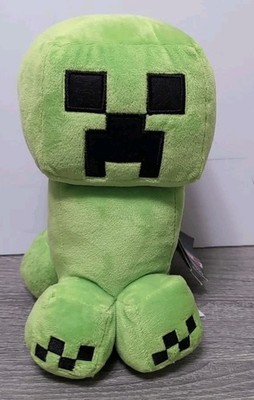 Minecraft Creeper Green Plush 9  Official Plushie Mattel Mojang Brand New NWT