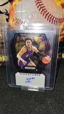 Trendon Watford 2024 Panini Prizm Draft Picks Auto #S-TWF LSU 