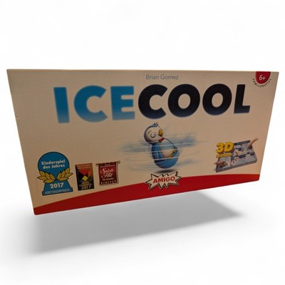   AMIGO ICECOOL Kinderspiel komplett   gebraucht, vollst. OVP Lagersp.  